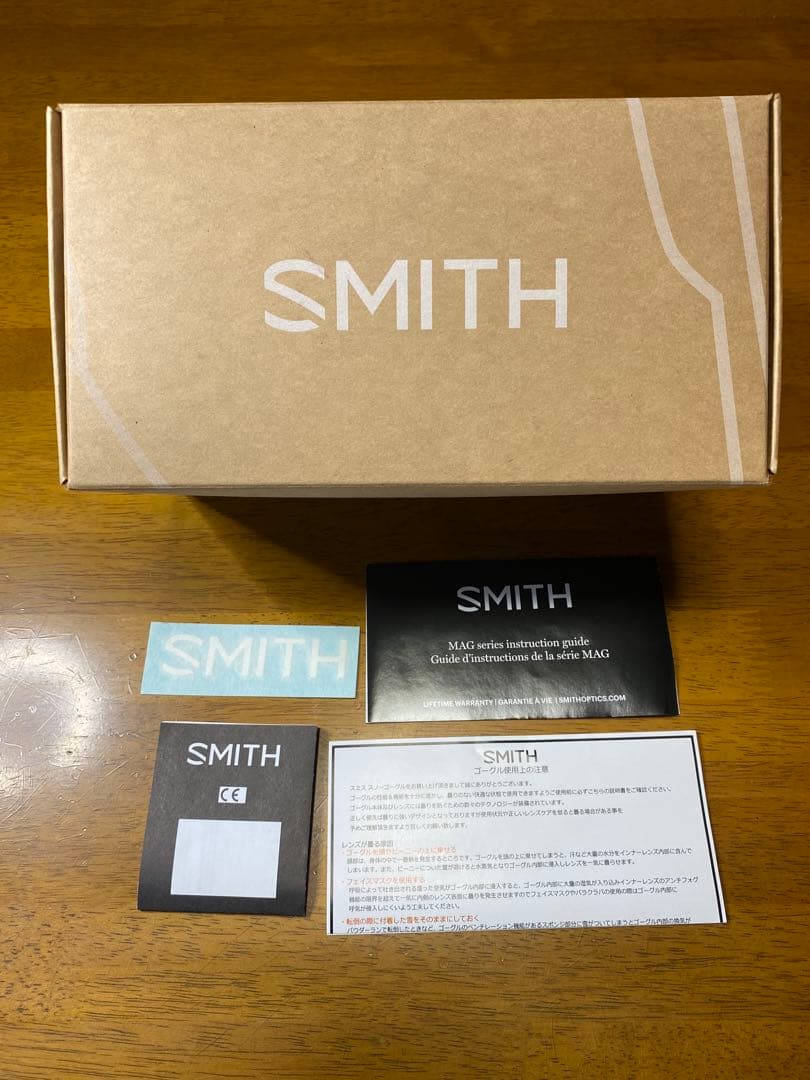 激安! 調光レンズ正規品 新品未使用SMITH 4D Mag XL RUST