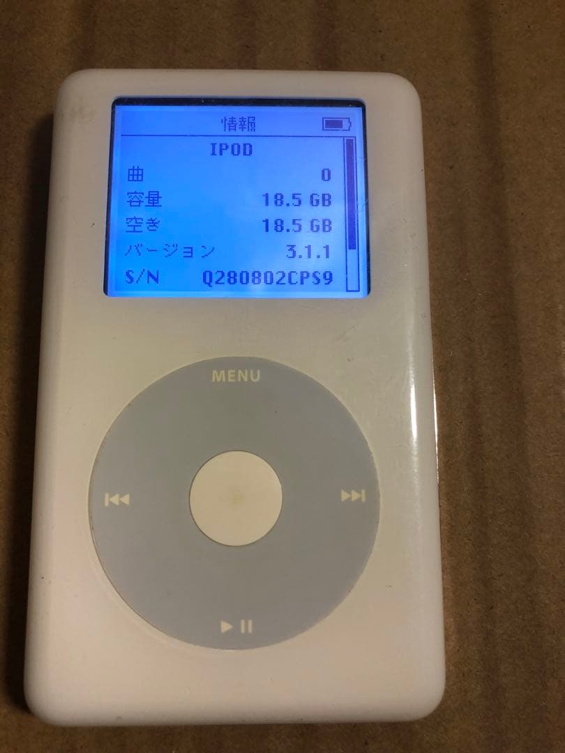 iPod classic 第4世代　20GB No.2