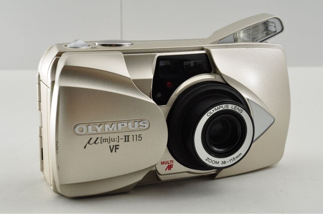 美品　OLYMPUS μ-ii mju 115 VF ミュー フィルムカメラ