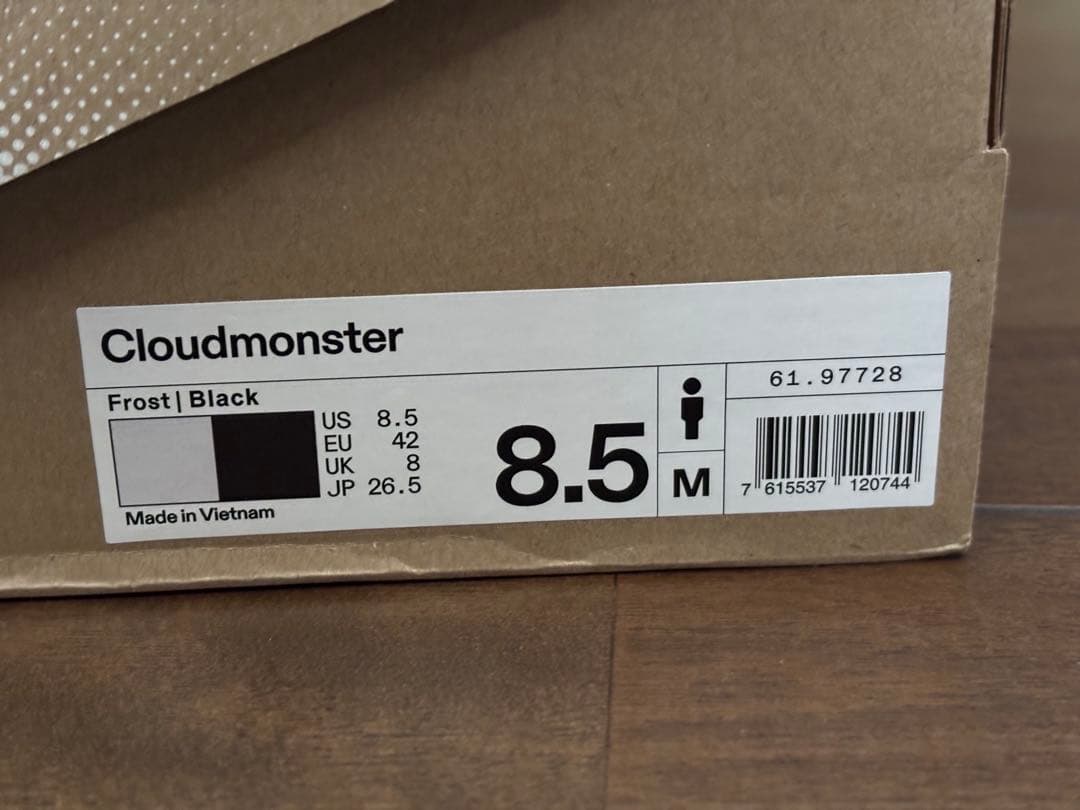 【正規品 新品】On Cloudmonster オン クラウドモンスター26.5