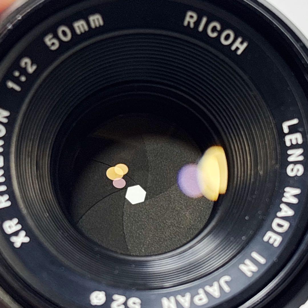極美品 初期型 RICOH XR RIKENON 50mm F2 富岡光学