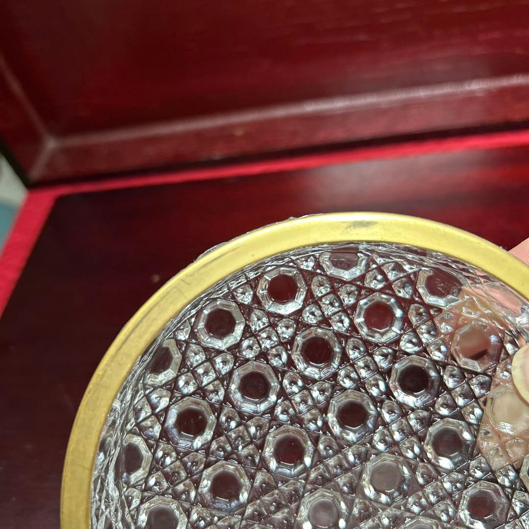 037 オールドバカラ　ダイヤモンドピエー リージュエリーボックス