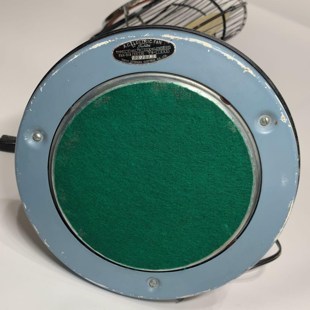 美品　動作品　扇風機 昭和レトロ 東芝 Toshiba 夕顔 LP形 4枚羽根