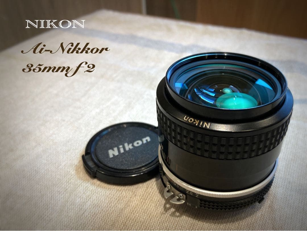 nikon f フォトミック★完動品＊美品＊初期保証★35mm f2！★作例必見