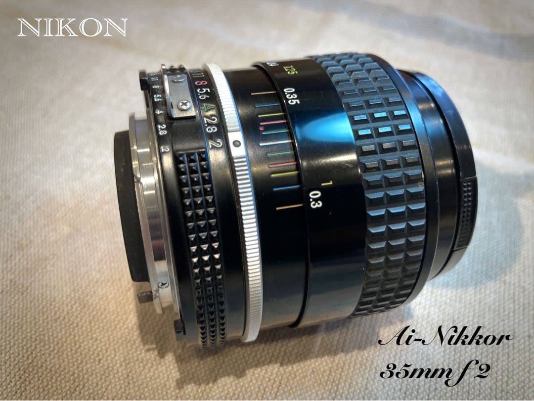 nikon f フォトミック★完動品＊美品＊初期保証★35mm f2！★作例必見