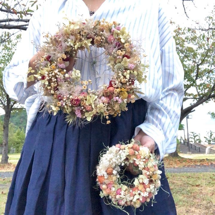 千日紅リース
