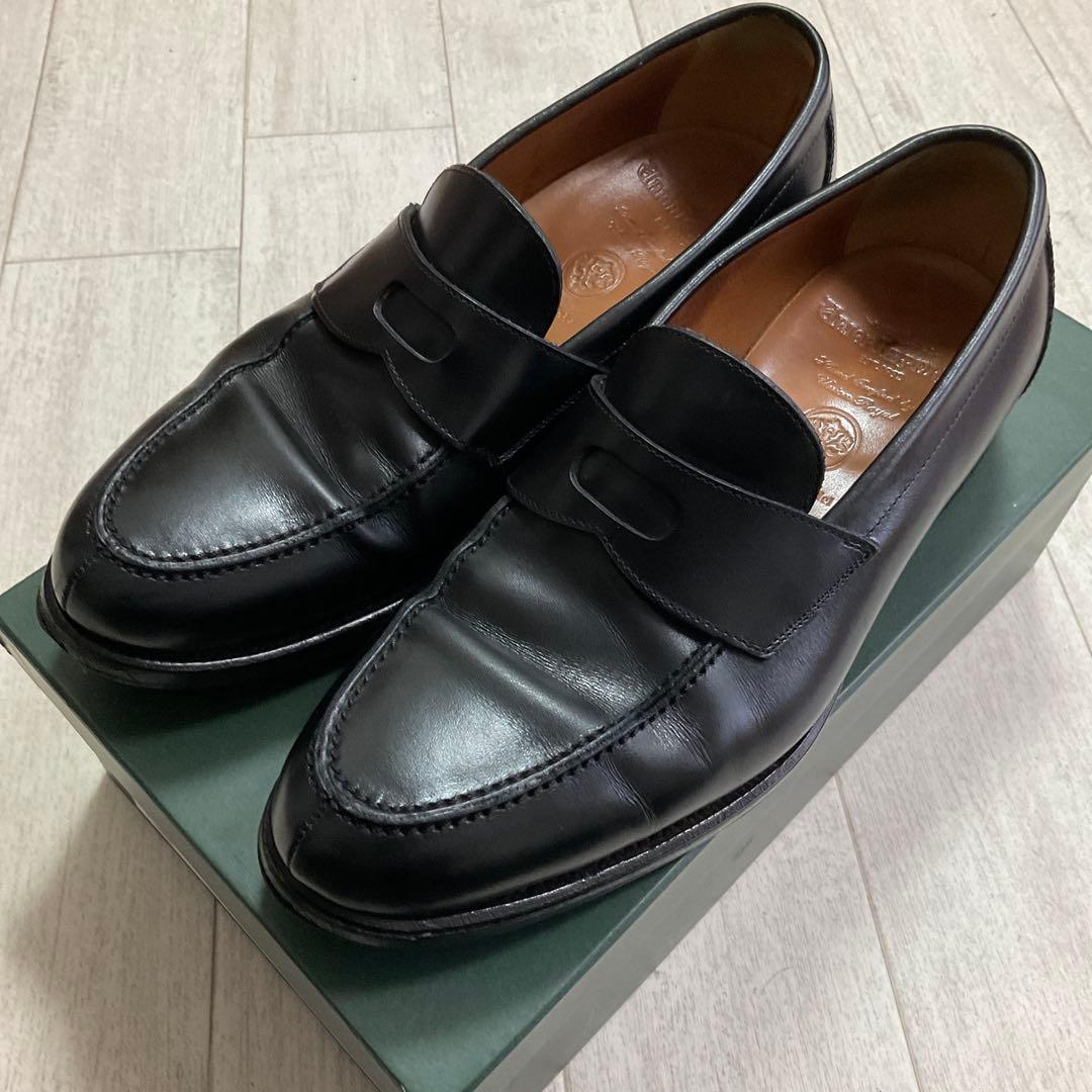 ユニオンインペリアル　ローファーU2004 黒　サイズ7