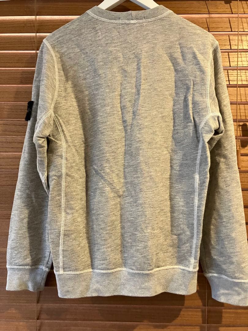STONE  Sサイズ ライトグレー スウェット