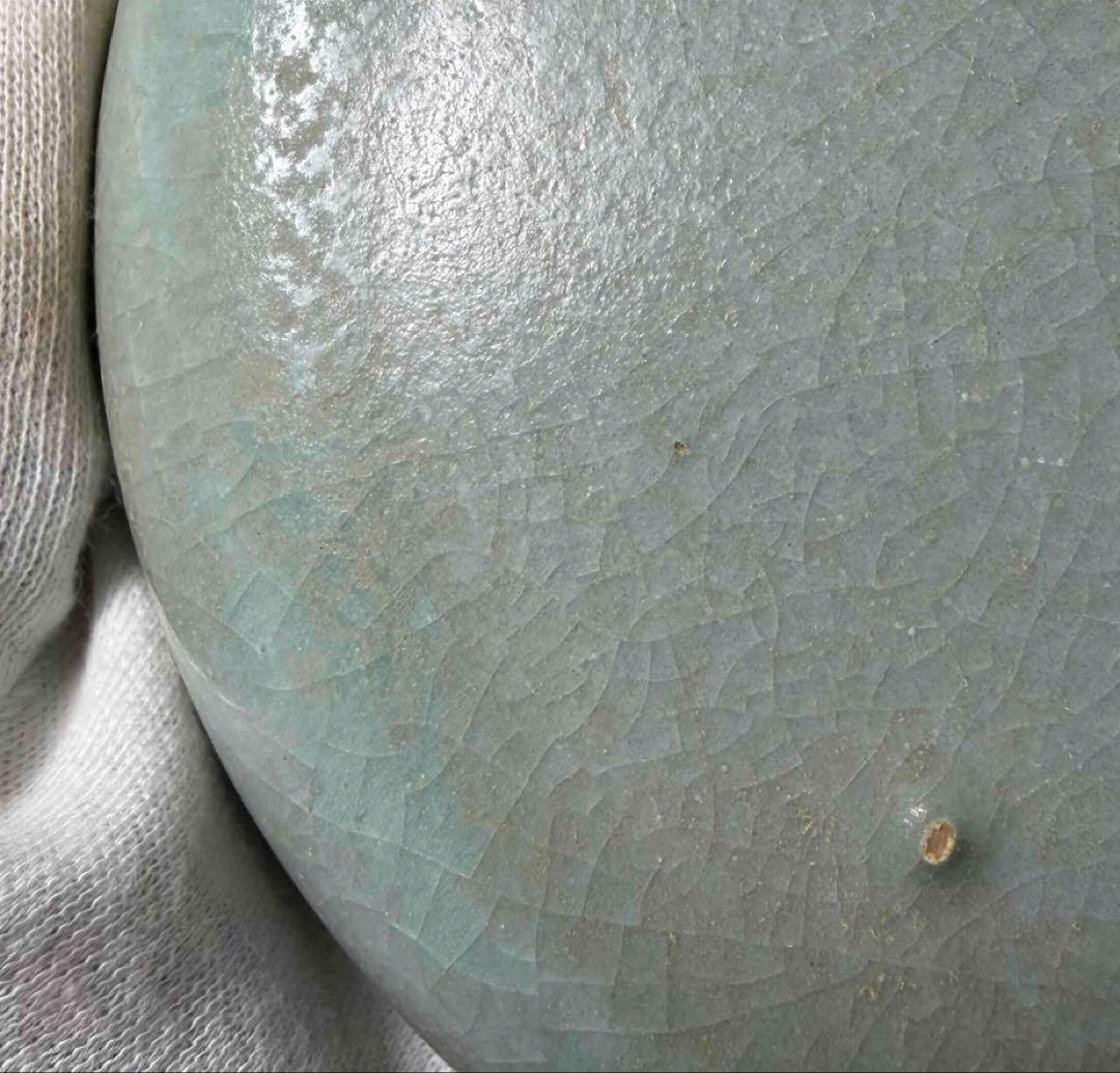 中国 平丸形洗筆(皿)　f2260107