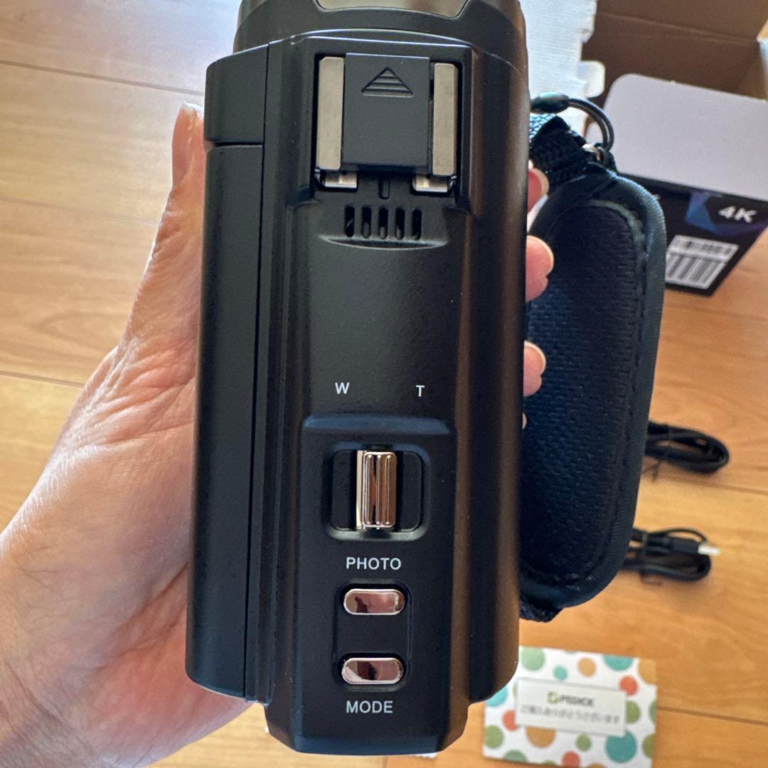 4Kビデオカメラ 4800万画素 2025年モデル　新品未使用