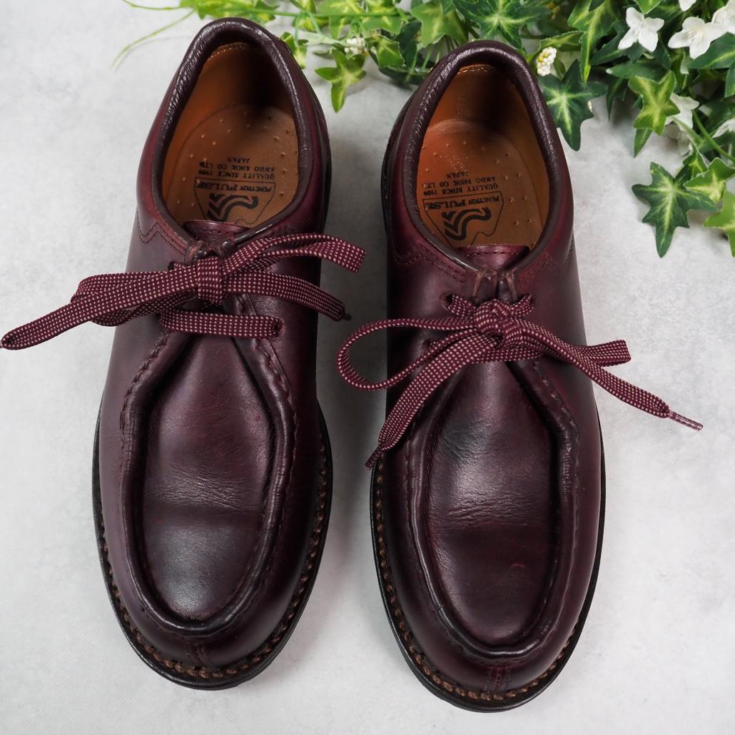 美品 安藤製靴 FUNCTION PULSE チロリアンシューズ