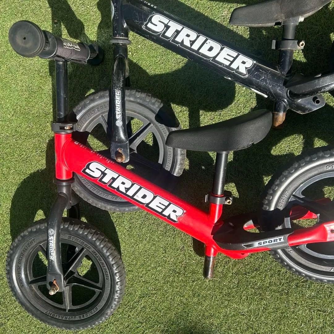 STRIDER ストライダー 12 レッド　ブラック　2台セット