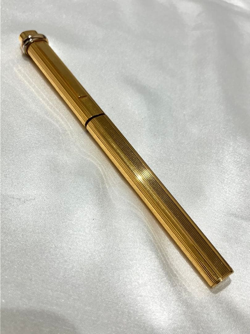 Cartier カルティエ トリニティ 万年筆 ゴールドカラー ヴィンテージ