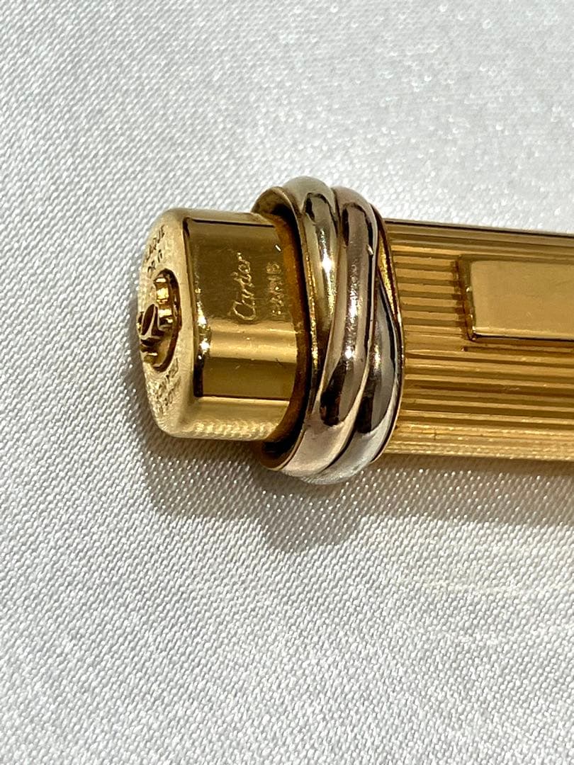 Cartier カルティエ トリニティ 万年筆 ゴールドカラー ヴィンテージ