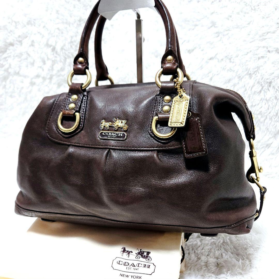 COACH マディソン サブリナ 12937 2WAY レザー バッグ