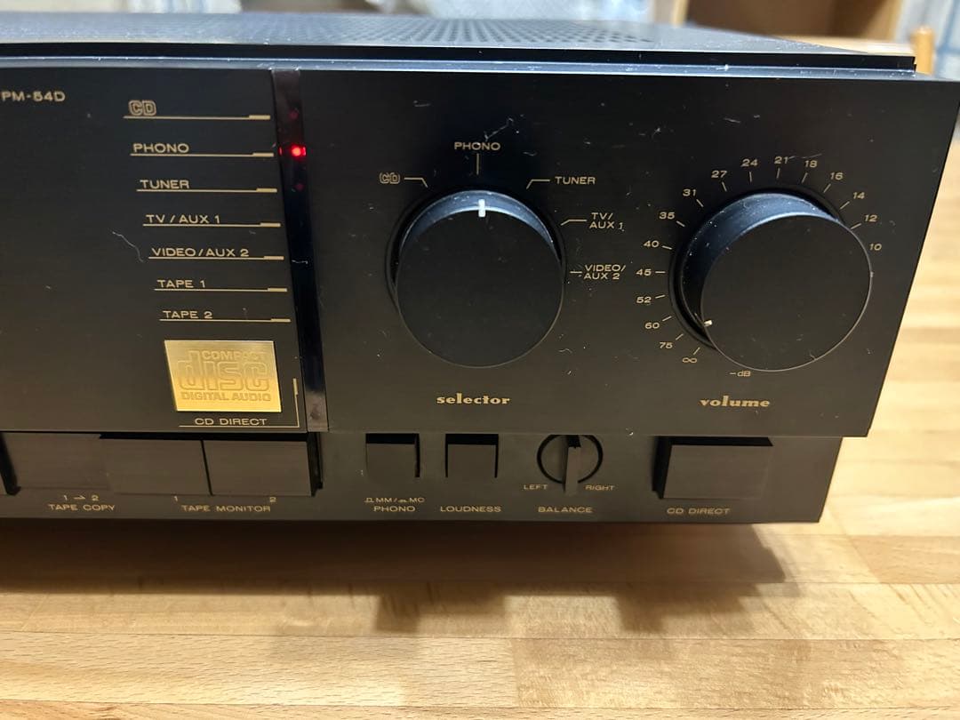 マランツ　プリメインアンプ　PM54D