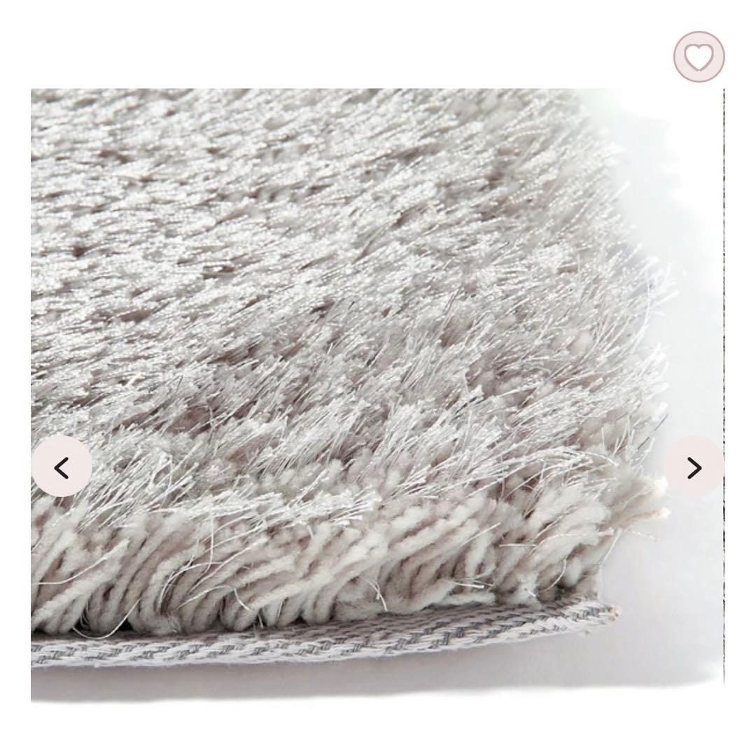 francfranc カステ ラグ S シルバー 1400×1000