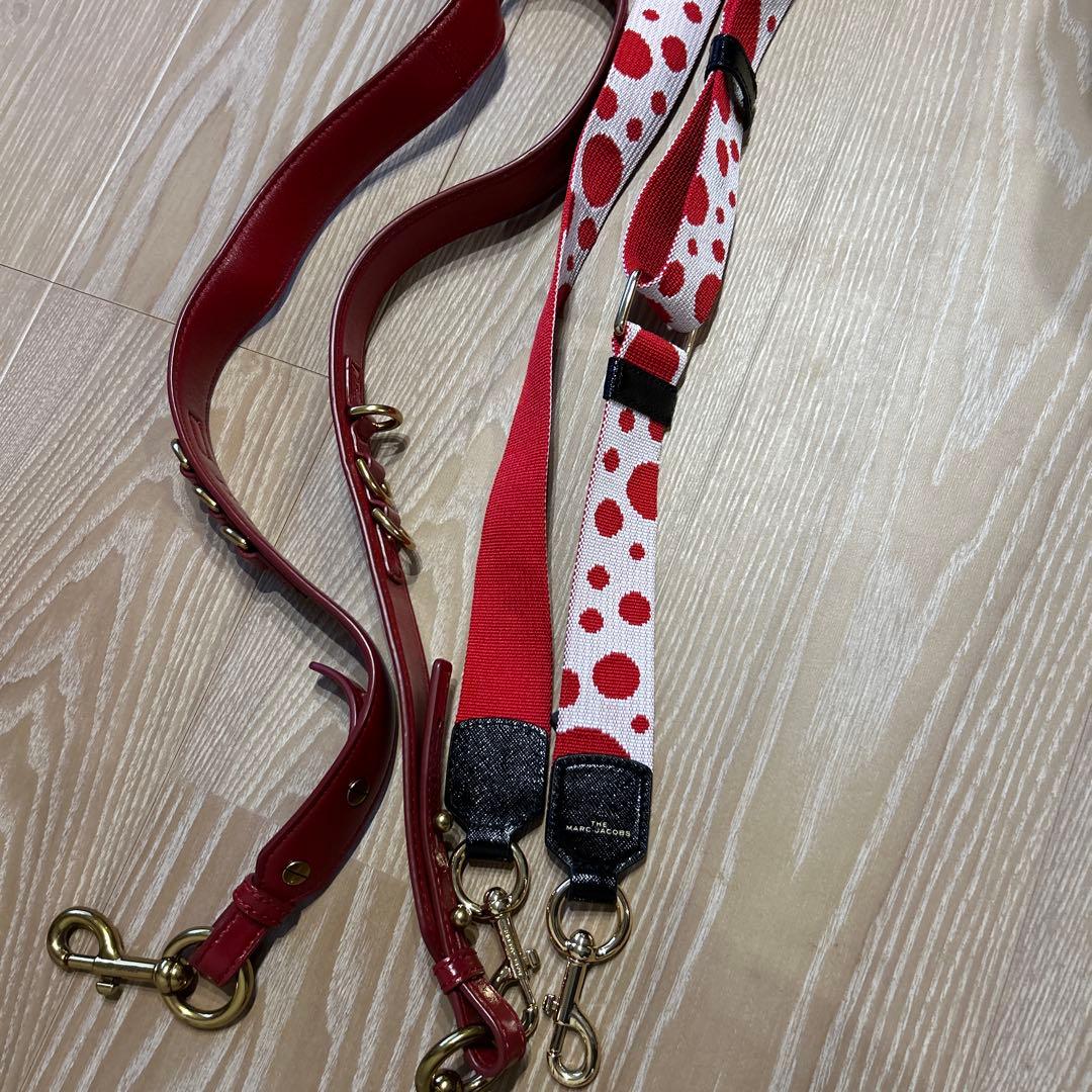MARCJACOBSショルダーバッグお得なショルダーストラップ別売りの物と2個付