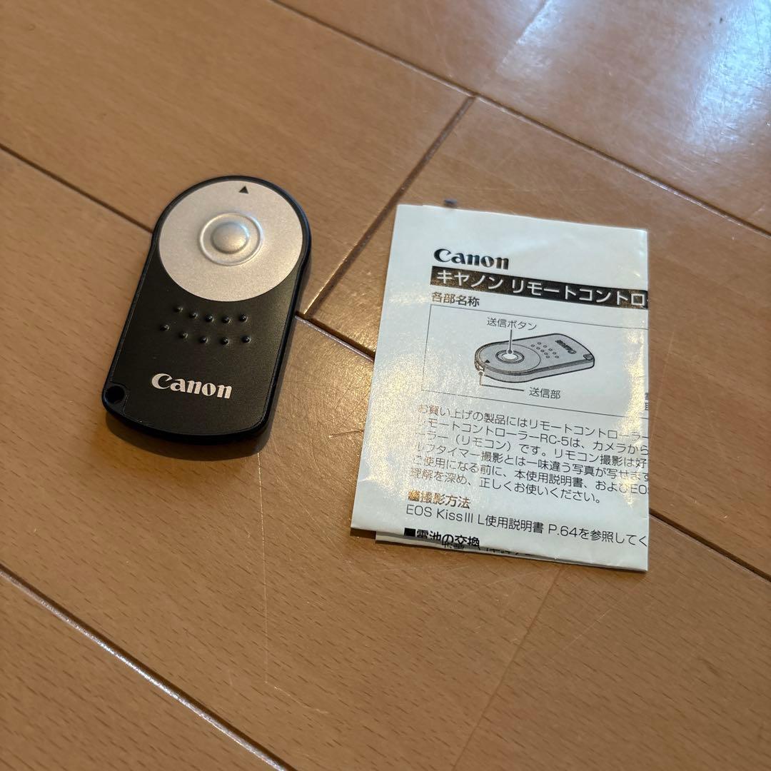 Canon EOS Kiss III 一眼レフダブルズームレンズセット　中古