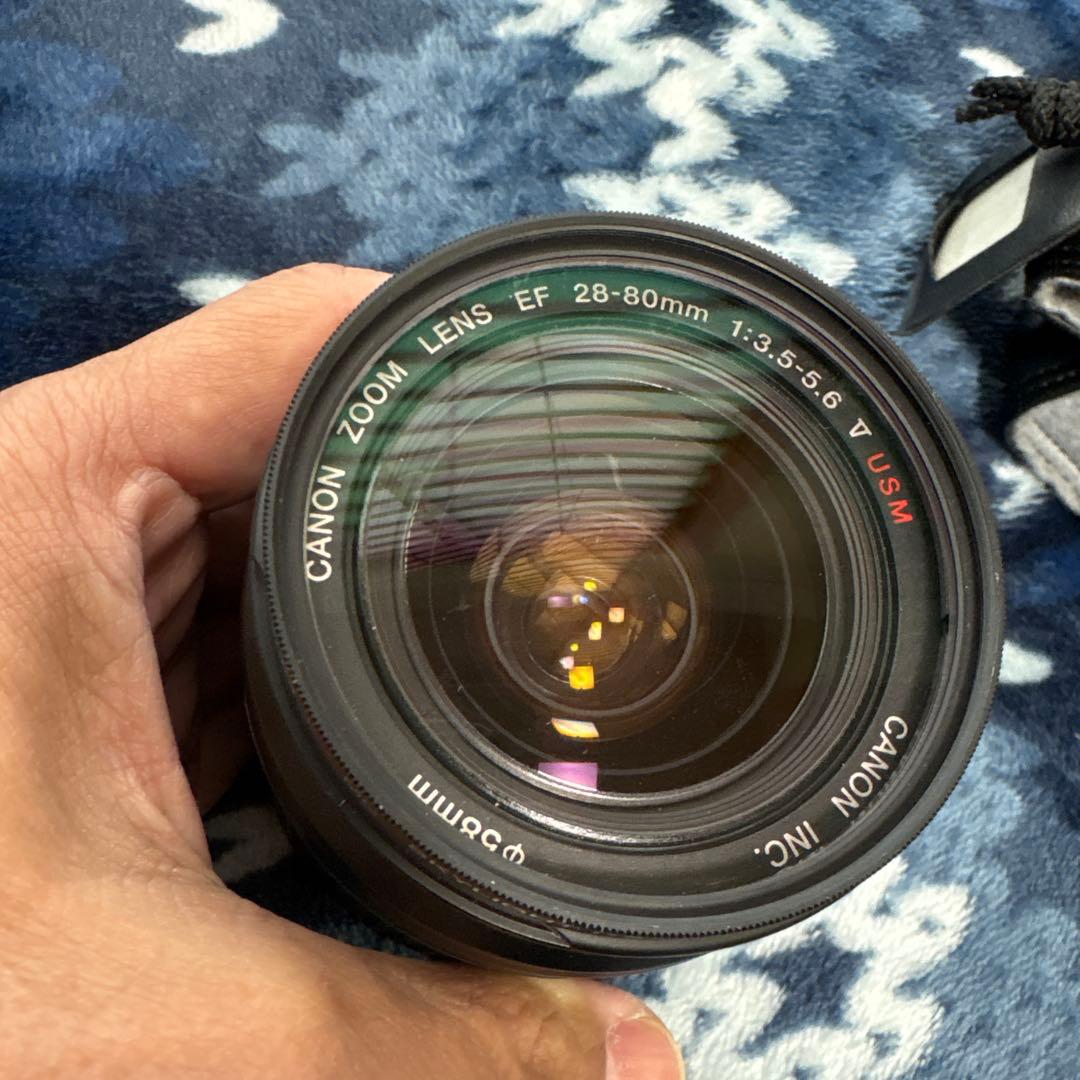 Canon EOS Kiss III 一眼レフダブルズームレンズセット　中古