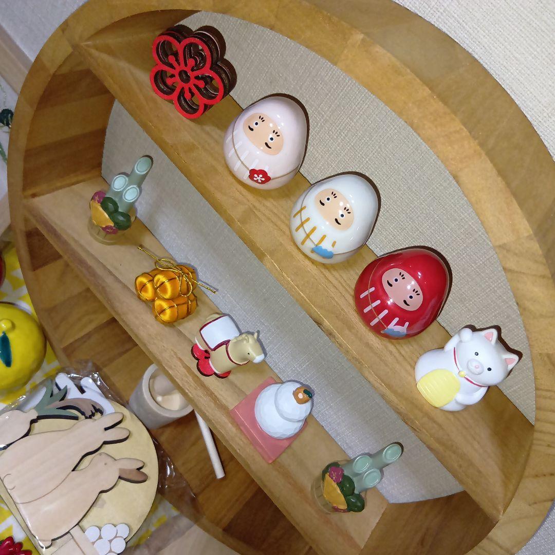 お正月 達磨 門松 鏡餅 鶴 オブジェ/ラック他 計49点 ナチュラルキッチン