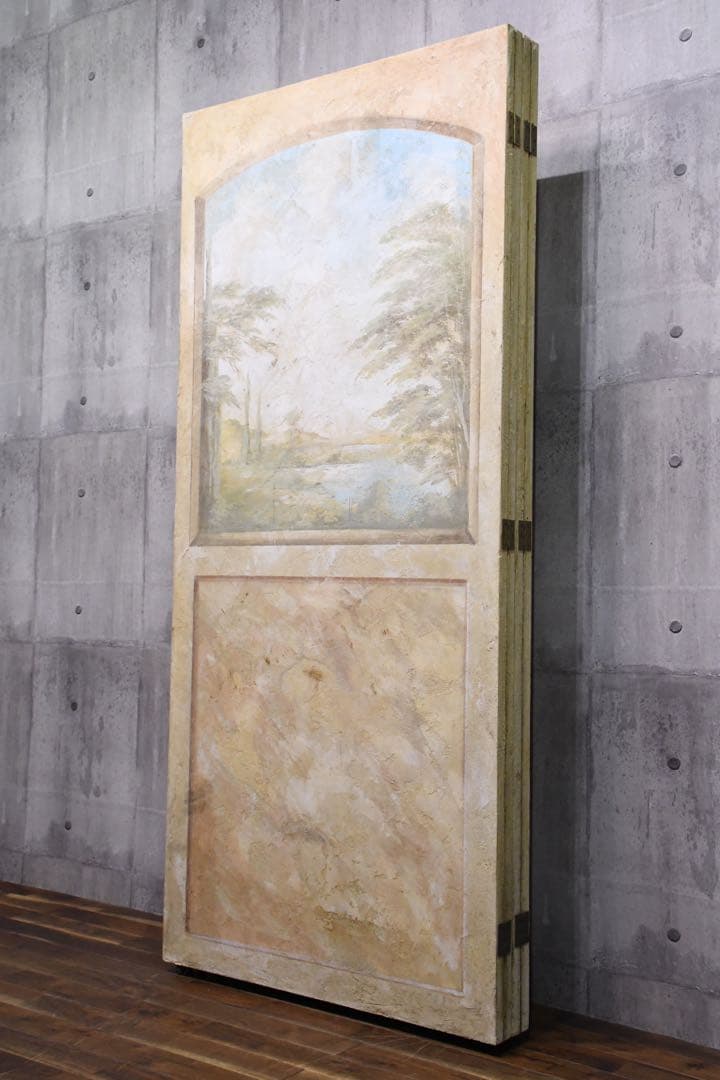 AGC102 西洋アンティーク 特大 362cm 高さ2m 4連 パーテーション