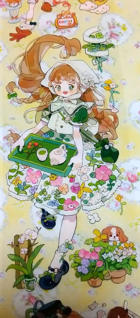 J831＃普通小狗(PET)普通小狗切り売り海外人物マステ女の子