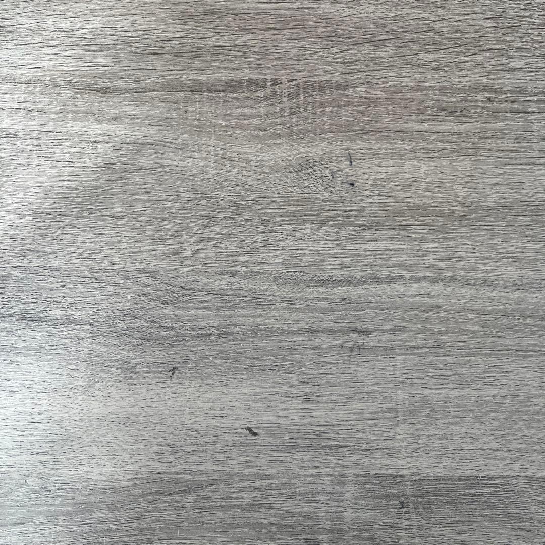 a*i様 L字型　白×グレー　木製パソコンデスク