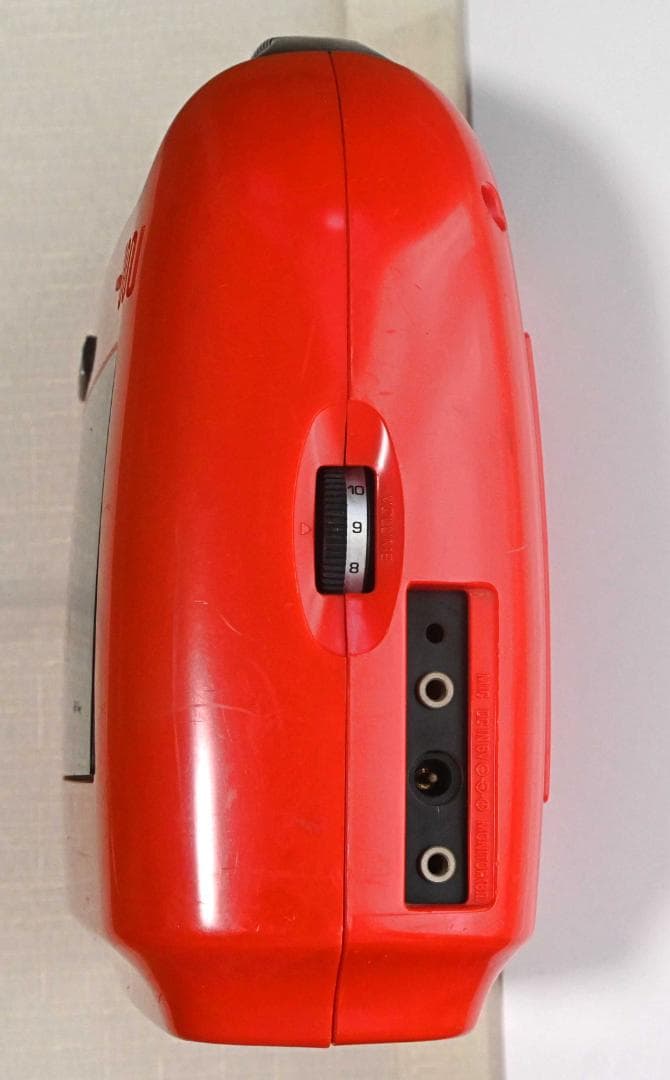 National 赤 カセットプレーヤー【レア】【ジャンク】RQ-304