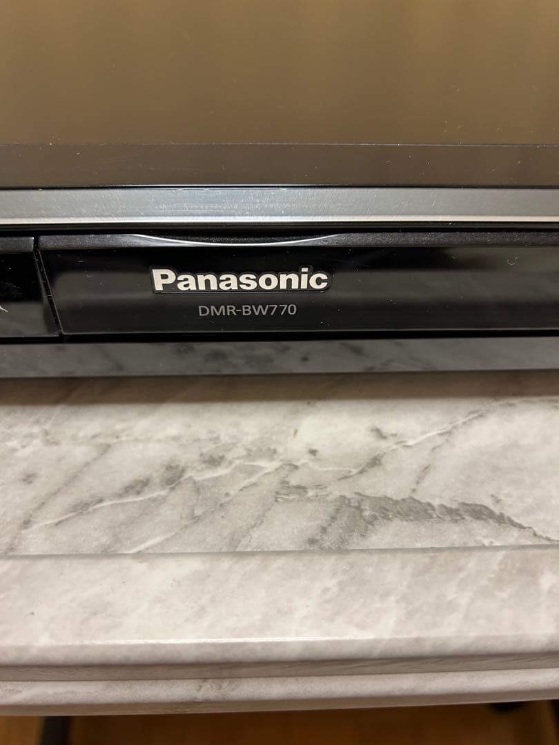 【中古】 Panasonic DIGA ブルーレイレコーダーDMR-BW770