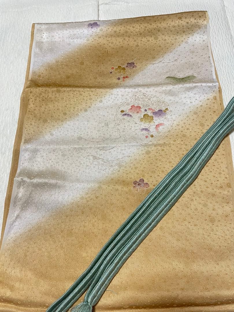 訪問着フルセット　辻ヶ花　絞り　正絹　結婚式　ぼかし