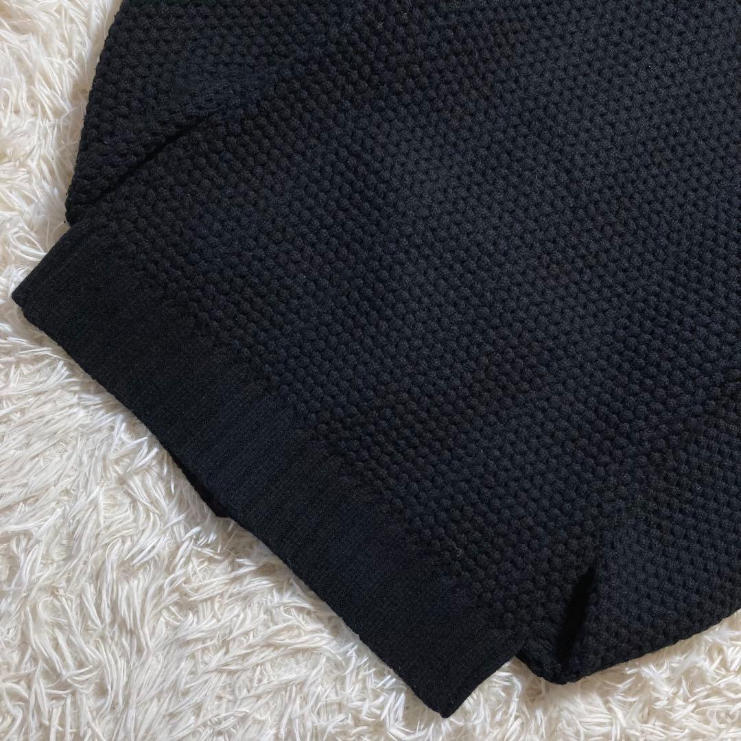 極美品 コリンボ ワッフルニット ドンキージャケット セーター