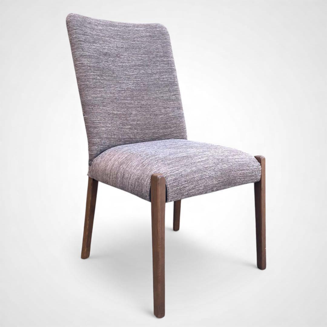 ニトリ Nコレクション ダイニングチェア2脚セット ミドルブラウン　引取限定