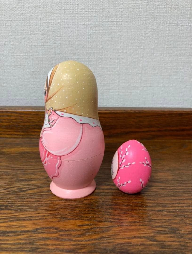 【Lenka】イースター☆天使オーナメント&マトリョーシカ&エッグ2P×2