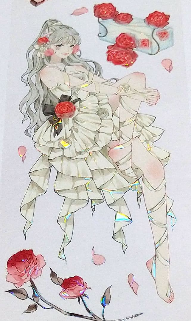 ✩再販✩J757＃霓虹(贝壳光)Likey切り売り海外人物マステ女の子