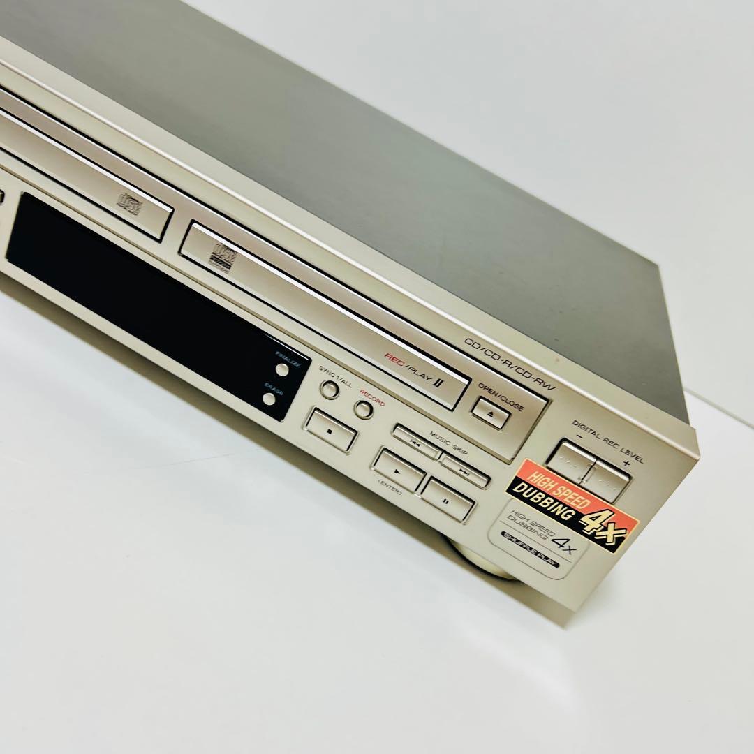 【美品】TEAC RW-D280 CDレコーダー デッキ1再生ok