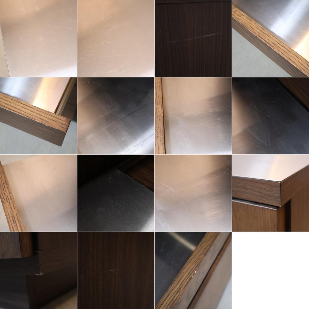 フランフラン REIZ ライツ オーク無垢材 キッチンカウンター レンジボード