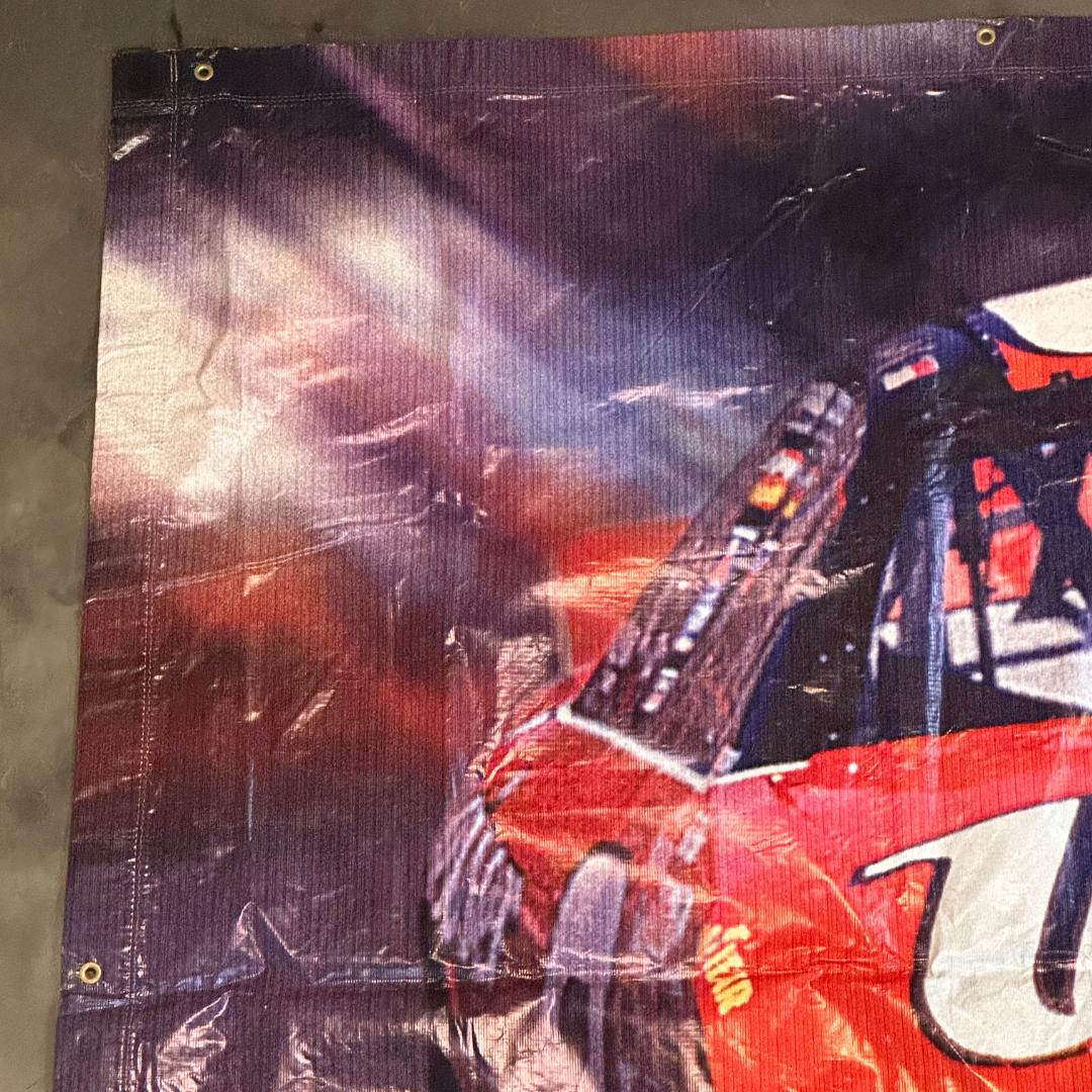 【激レア】NASCAR デイルアーンハートジュニアBudweiser大型バナー