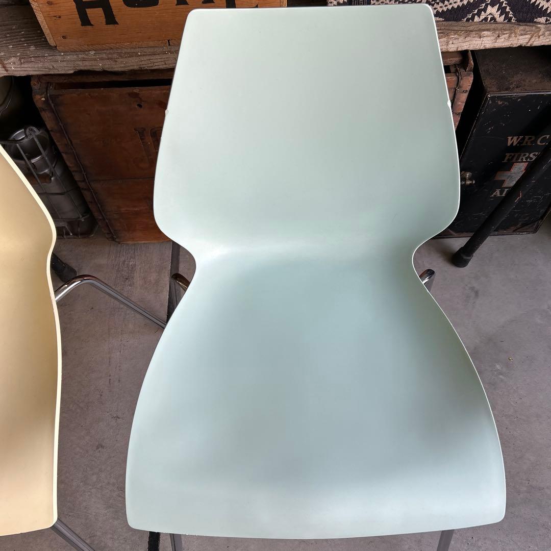 【2脚】カルテル Kartell マウイ MAUI 椅子 スタッキング チェア