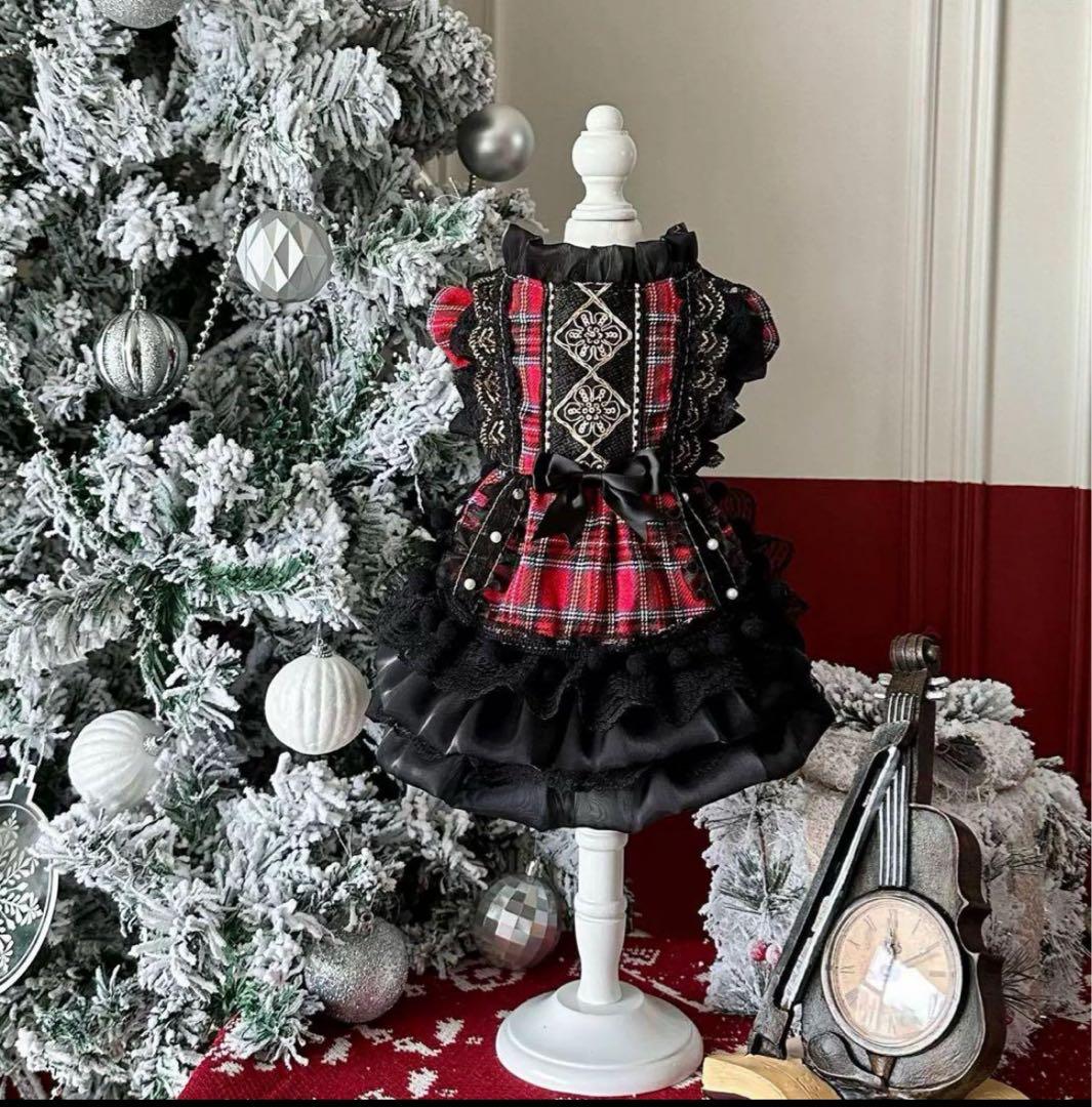 ルイママ犬服　猫服　ハンドメイド　ワンピース　わんちゃん