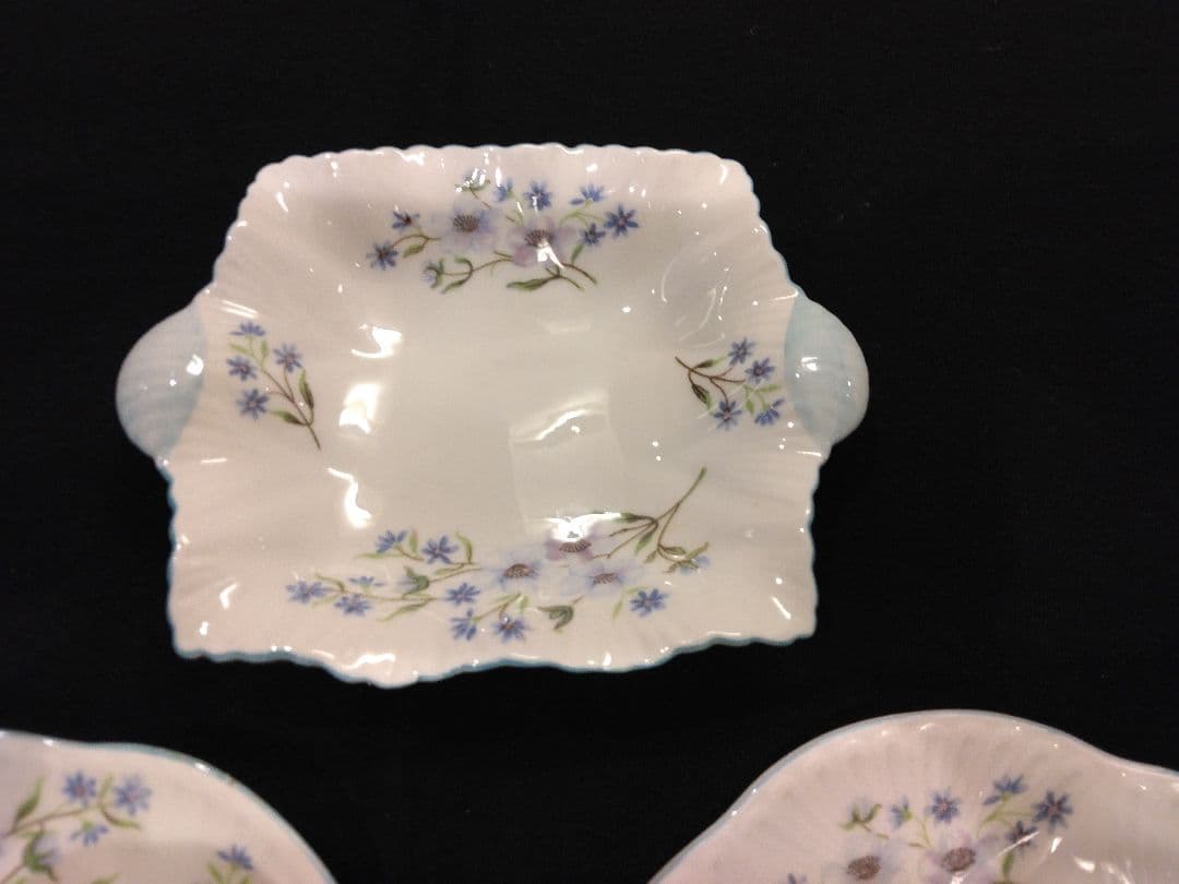 シェリーアンティーク　デミタスカップ　小皿セット