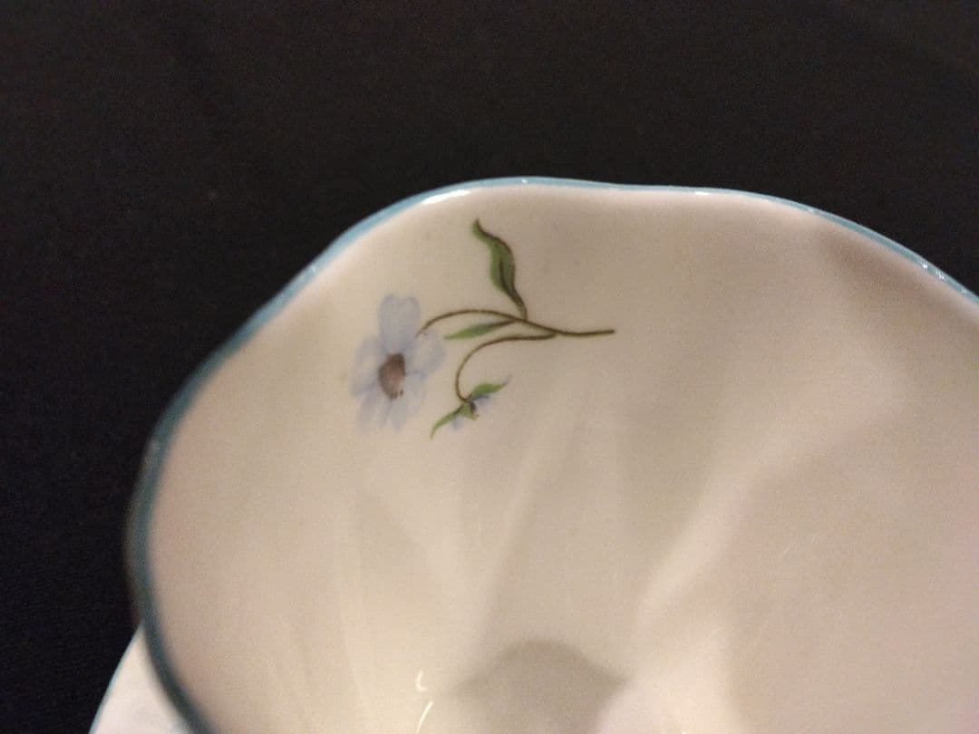 シェリーアンティーク　デミタスカップ　小皿セット