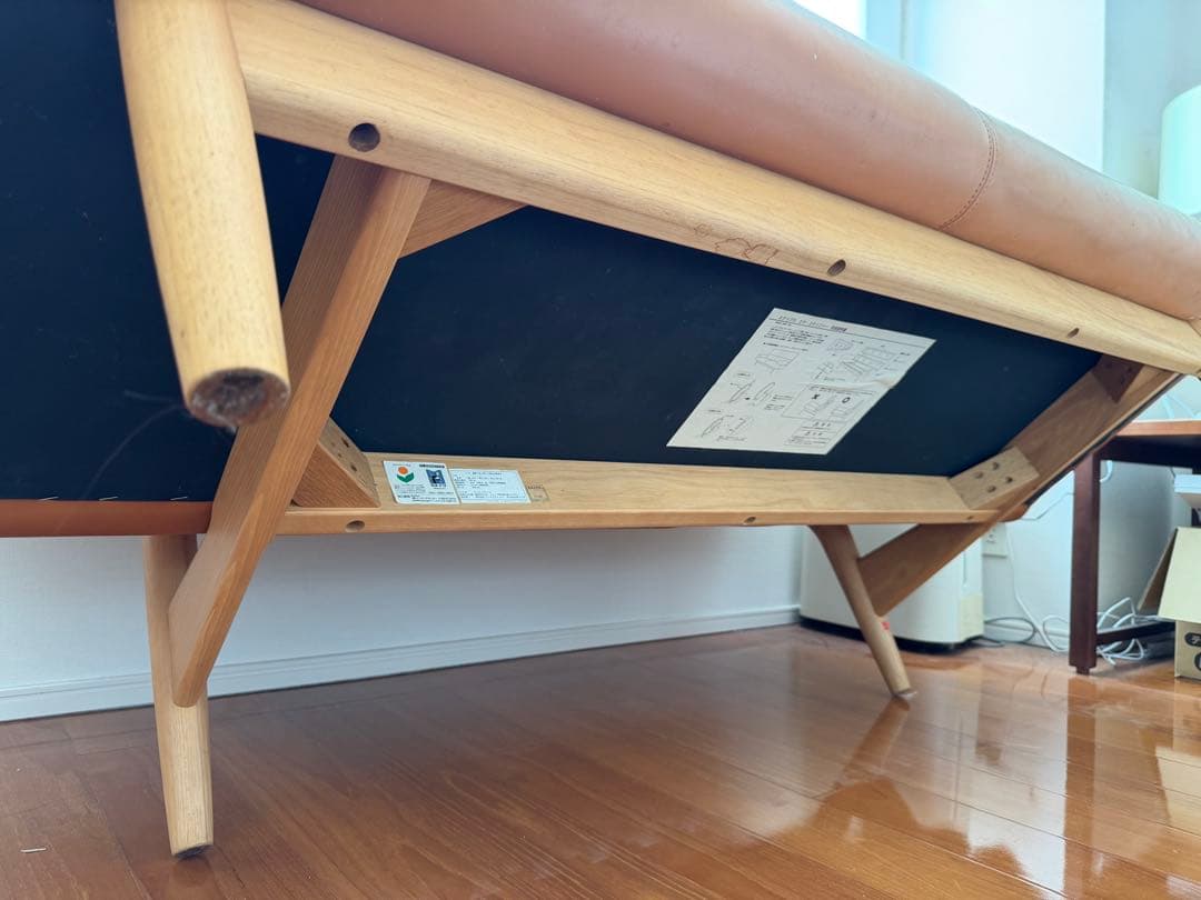 カンディハウスエクリプス旭川家具レザーソファ