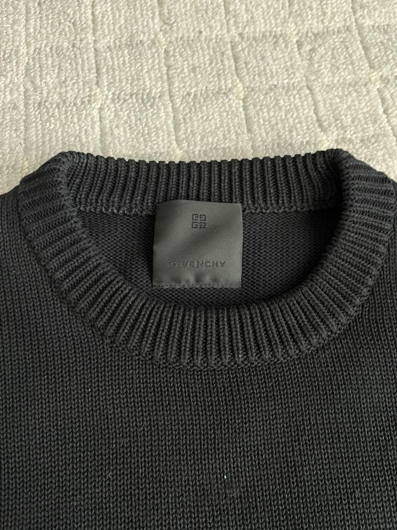 MAKO　GIVENCHY 4G コットン セーター ラウンドニット　XL