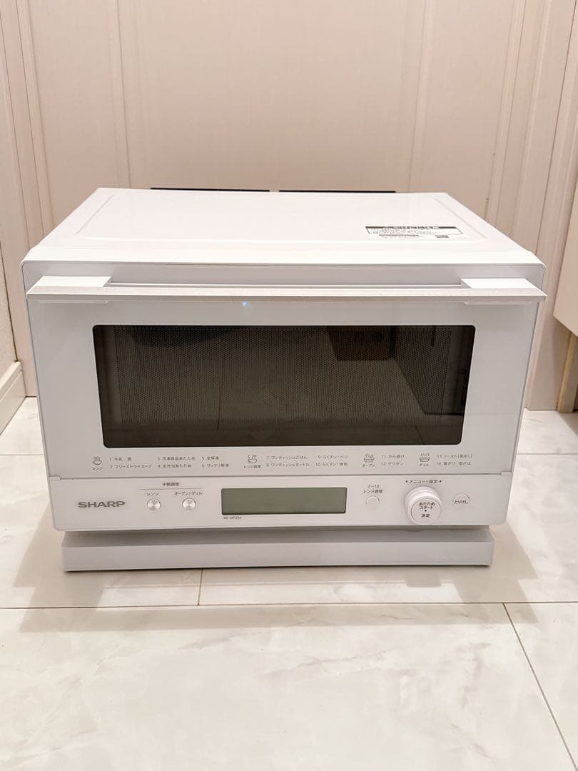【動作確認済】SHARP オーブンレンジ RE-WF234W 2024年製