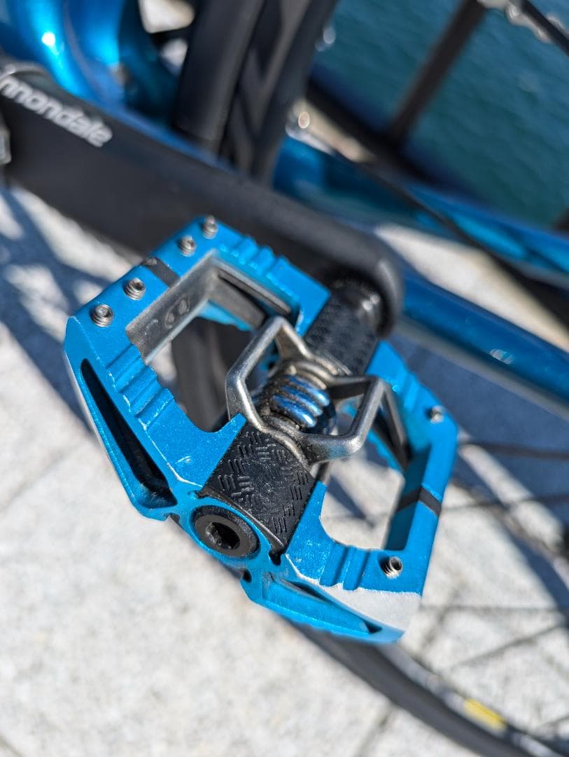 クランクブラザーズ マレット エンデューロ ブルー MTB用ビンディングペダル