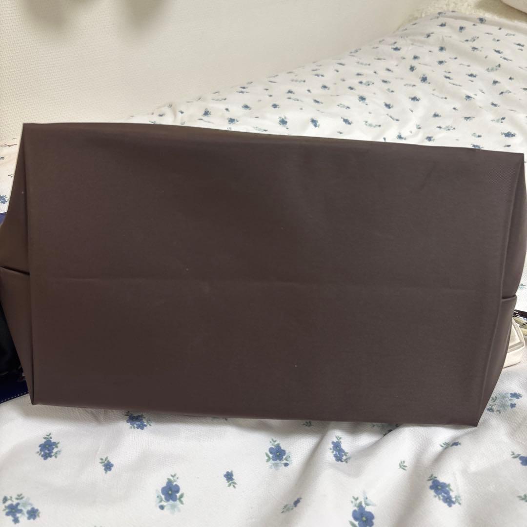 【期間限定お値下げ中】ル プリアージュグリーン L ショルダーバッグ　モカ