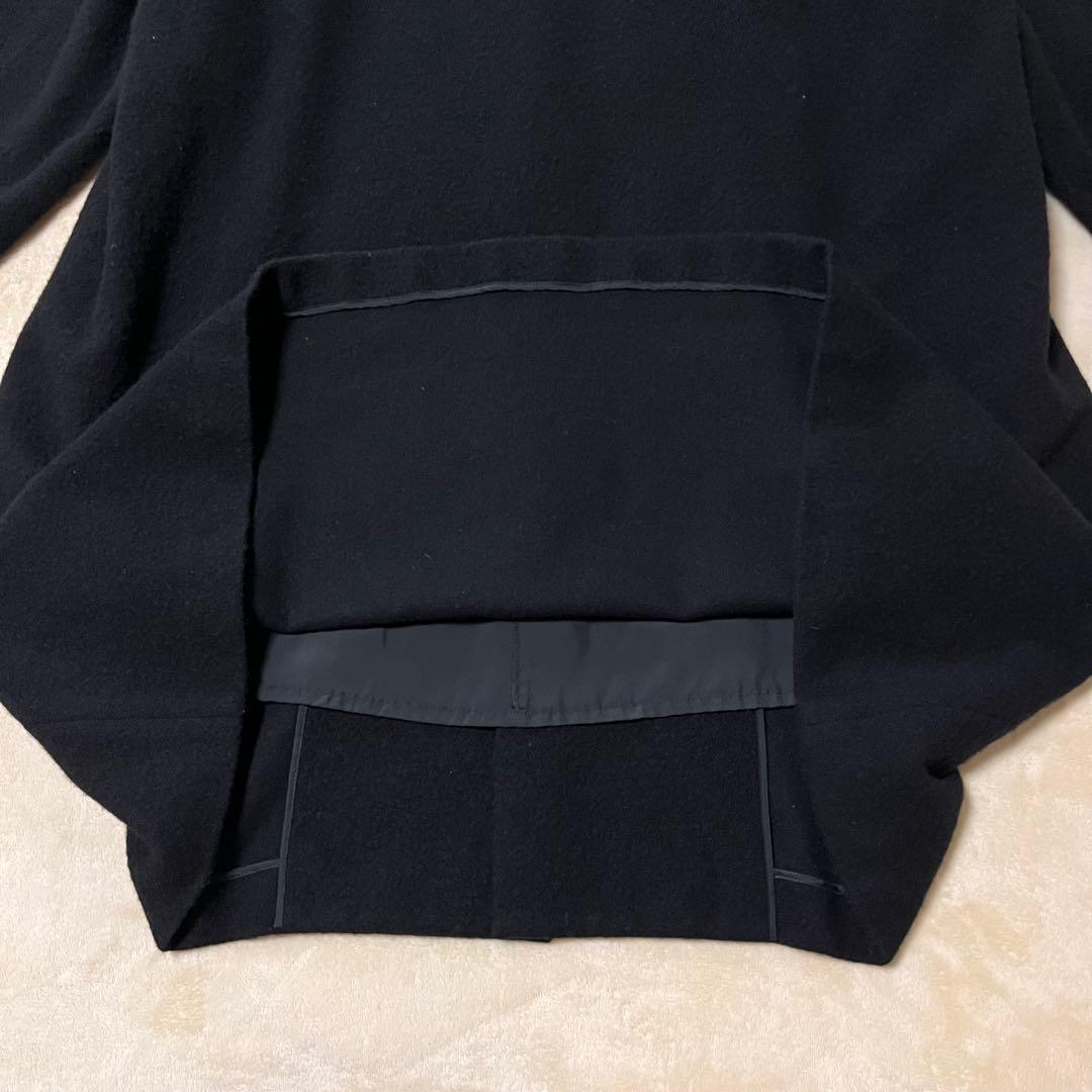 Y's ヨウジヤマモト　ウール　コート　ブラック黒