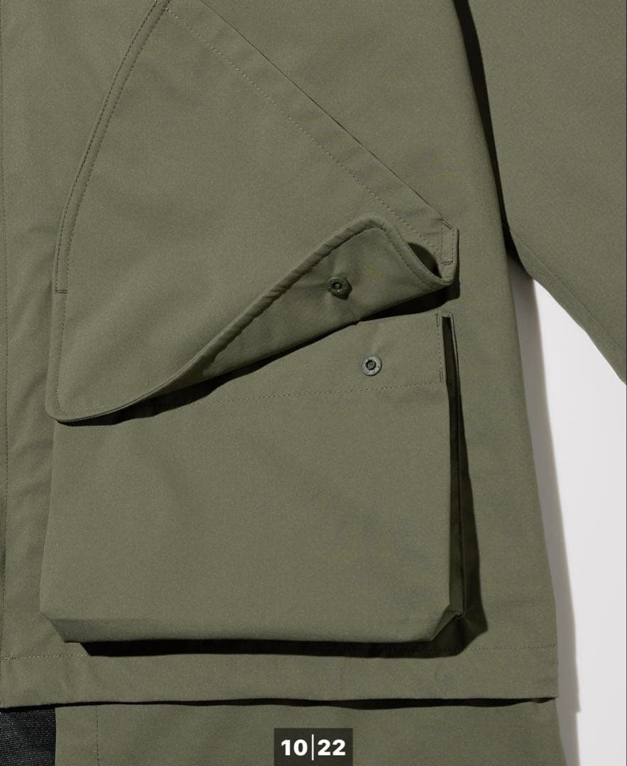 GU パデッドシェルパーカ ENGINEERED GARMENTSネイビー M