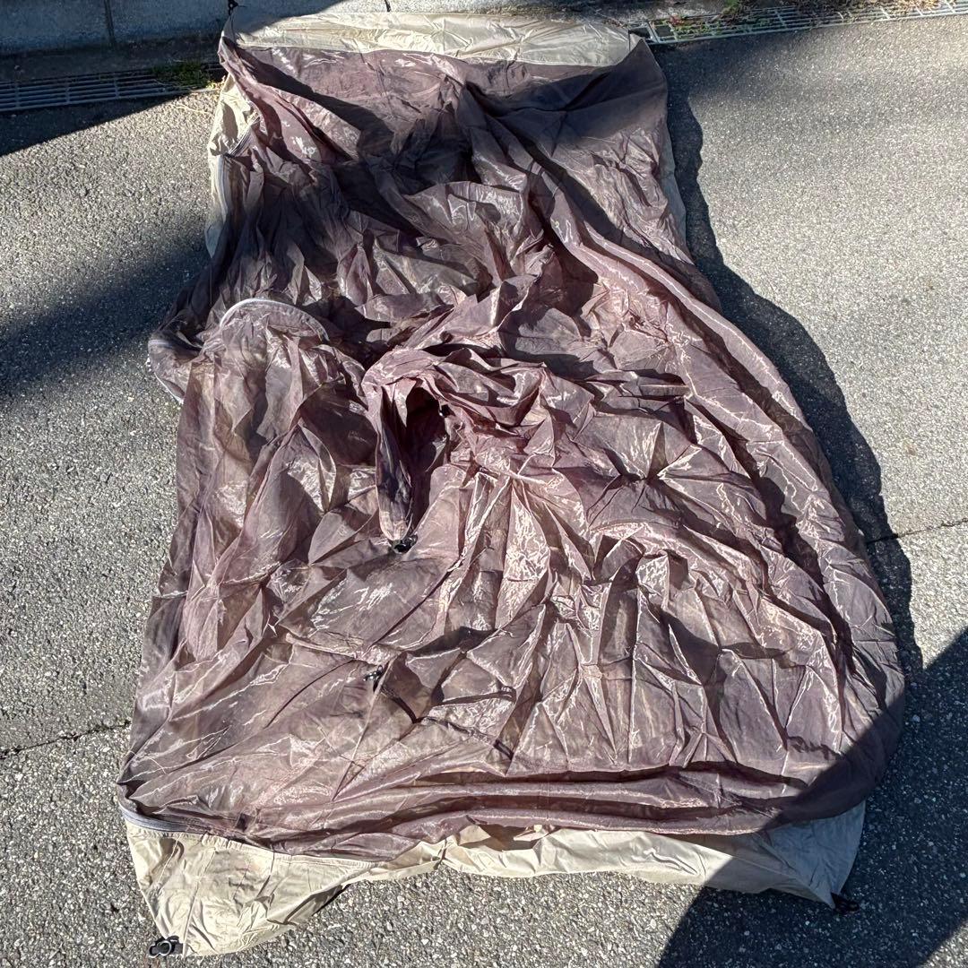 極美品　使用感少ない　別売グランドシート付 DOD ショウネンテントTCコットン